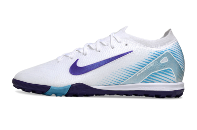 Nike Air Zoom Mercurial Vapor 16 Elite TF Artificial Turf Soccer Shoes - White/Purple/Pink