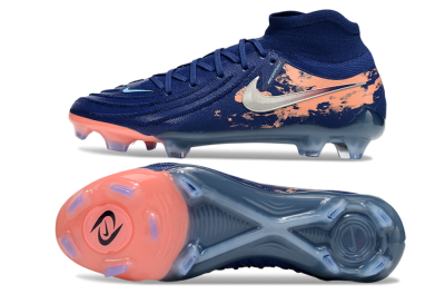Nike Phantom Luna Elite FG Firm Ground Soccer Cleats - Blue/White/Orange