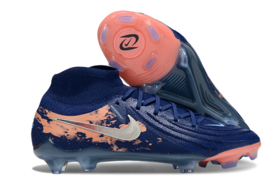 Nike Phantom Luna Elite FG Firm Ground Soccer Cleats - Blue/White/Orange