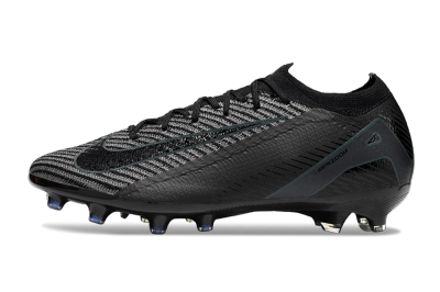 Nike Air Zoom Mercurial Vapor 16 Elite AG Artificial Grass Soccer Cleats - Black/Jade/Silver