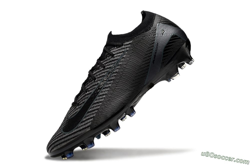 Nike Air Zoom Mercurial Vapor 16 Elite AG Artificial Grass Soccer Cleats - Black/Jade/Silver 5