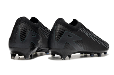 Nike Air Zoom Mercurial Vapor 16 Elite AG Artificial Grass Soccer Cleats - Black/Jade/Silver