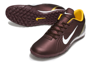 Nike Air Zoom Mercurial Vapor 16 Elite TF Artificial Turf Soccer Shoes - Brown/White/Yellow