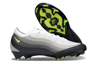 Nike Air Zoom Mercurial Vapor 16 Elite FG Firm Ground Soccer Cleats - White/Grey/Yellow