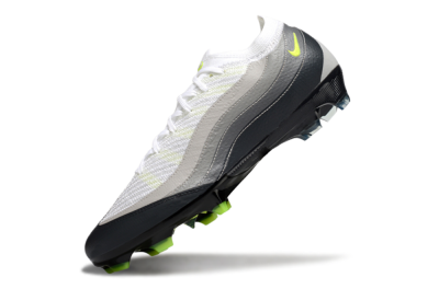 Nike Air Zoom Mercurial Vapor 16 Elite FG Firm Ground Soccer Cleats - White/Grey/Yellow