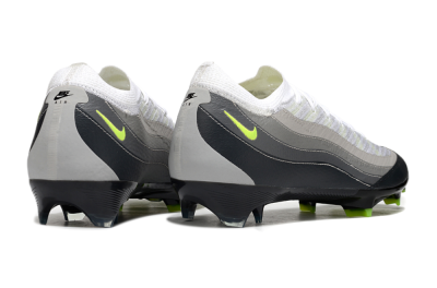 Nike Air Zoom Mercurial Vapor 16 Elite FG Firm Ground Soccer Cleats - White/Grey/Yellow