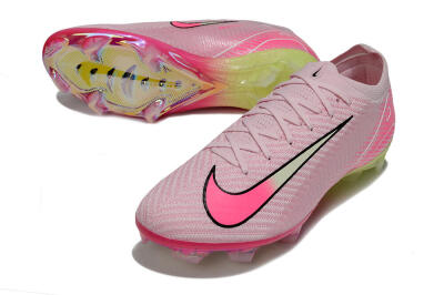 Nike Air Zoom Mercurial Vapor 16 Elite FG Firm Ground Soccer Cleats - Pink/White/Yellow