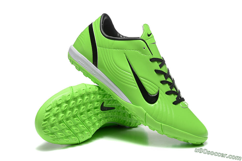 Nike Air Zoom Mercurial Vapor 1 Elite TF Artificial Turf Soccer Shoes - Yellow/Black/White 4