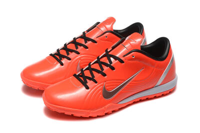 Nike Air Zoom Mercurial Vapor 1 Elite TF Artificial Turf Soccer Shoes - Red/Silver