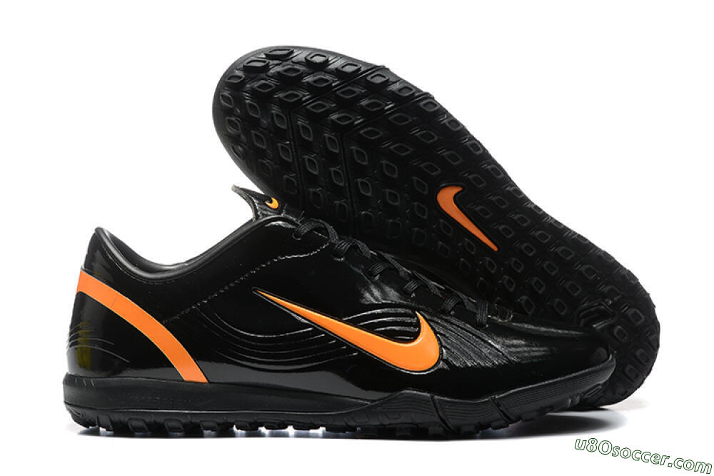 Nike Air Zoom Mercurial Vapor 1 Elite TF Artificial Turf Soccer Shoes - Black/Orange 1