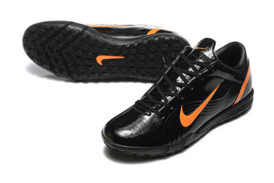 Nike Air Zoom Mercurial Vapor 1 Elite TF Artificial Turf Soccer Shoes - Black/Orange