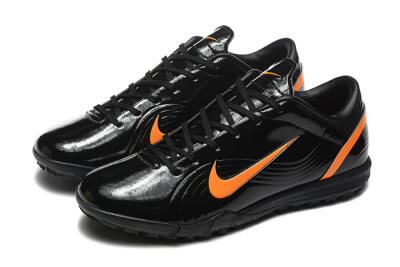 Nike Air Zoom Mercurial Vapor 1 Elite TF Artificial Turf Soccer Shoes - Black/Orange