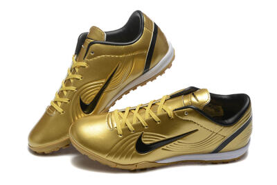 Nike Air Zoom Mercurial Vapor 1 Elite TF Artificial Turf Soccer Shoes - Gold/Black/White