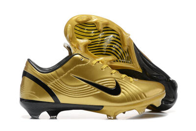 Nike Air Zoom Mercurial Vapor 1 Elite FG Firm Ground Soccer Cleats - Gold/Black
