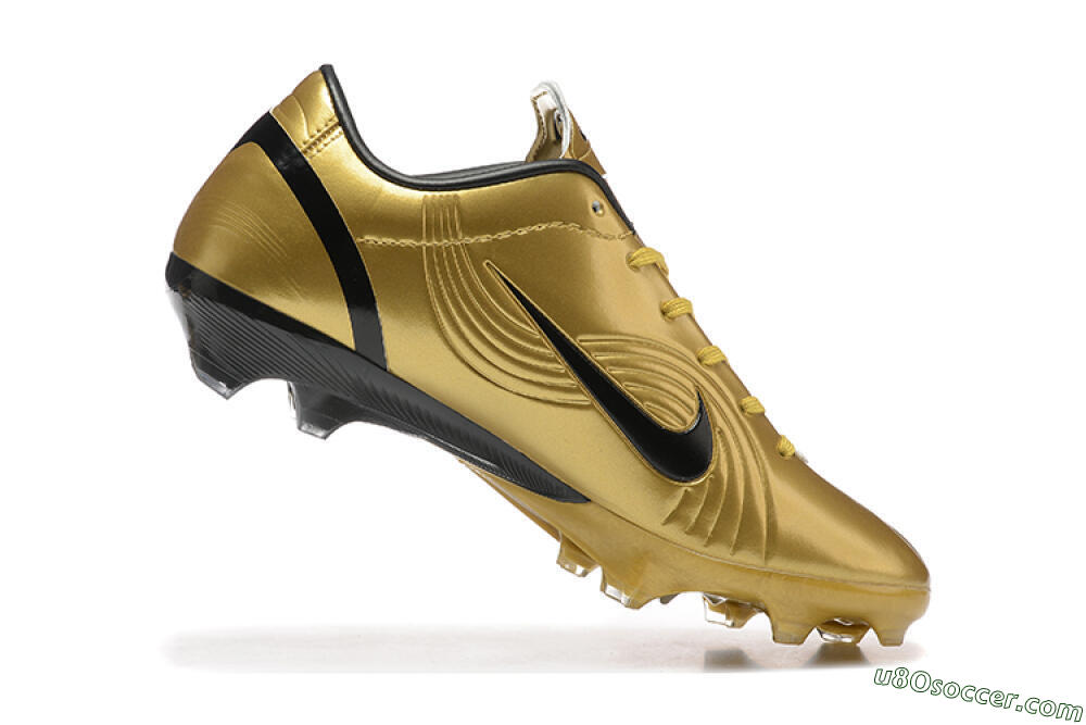 Nike Air Zoom Mercurial Vapor 1 Elite FG Firm Ground Soccer Cleats - Gold/Black 7
