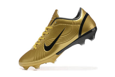Nike Air Zoom Mercurial Vapor 1 Elite FG Firm Ground Soccer Cleats - Gold/Black