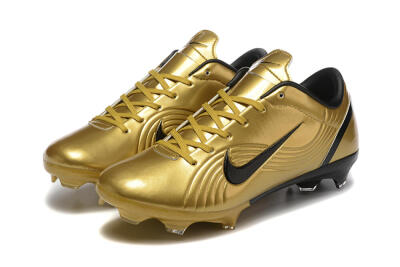 Nike Air Zoom Mercurial Vapor 1 Elite FG Firm Ground Soccer Cleats - Gold/Black
