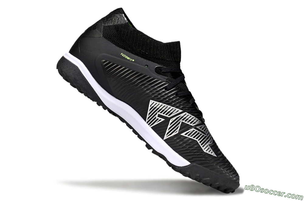 Puma Future 8 Ultimate TF Artificial Turf Soccer Shoes - Black/White 4
