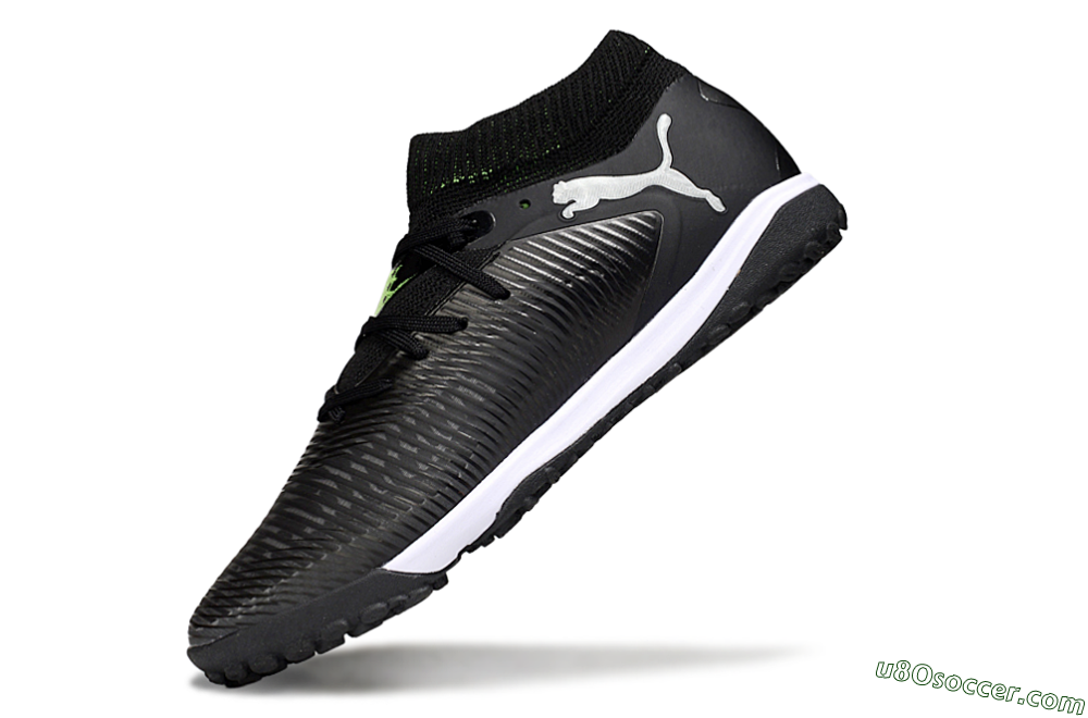 Puma Future 8 Ultimate TF Artificial Turf Soccer Shoes - Black/White 5