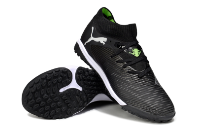 Puma Future 8 Ultimate TF Artificial Turf Soccer Shoes - Black/White