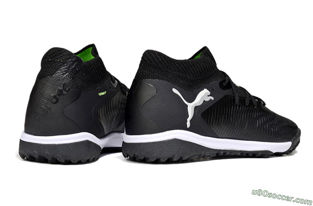 Puma Future 8 Ultimate TF Artificial Turf Soccer Shoes - Black/White 6