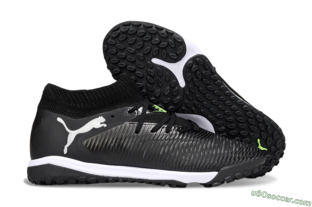 Puma Future 8 Ultimate TF Artificial Turf Soccer Shoes - Black/White 1