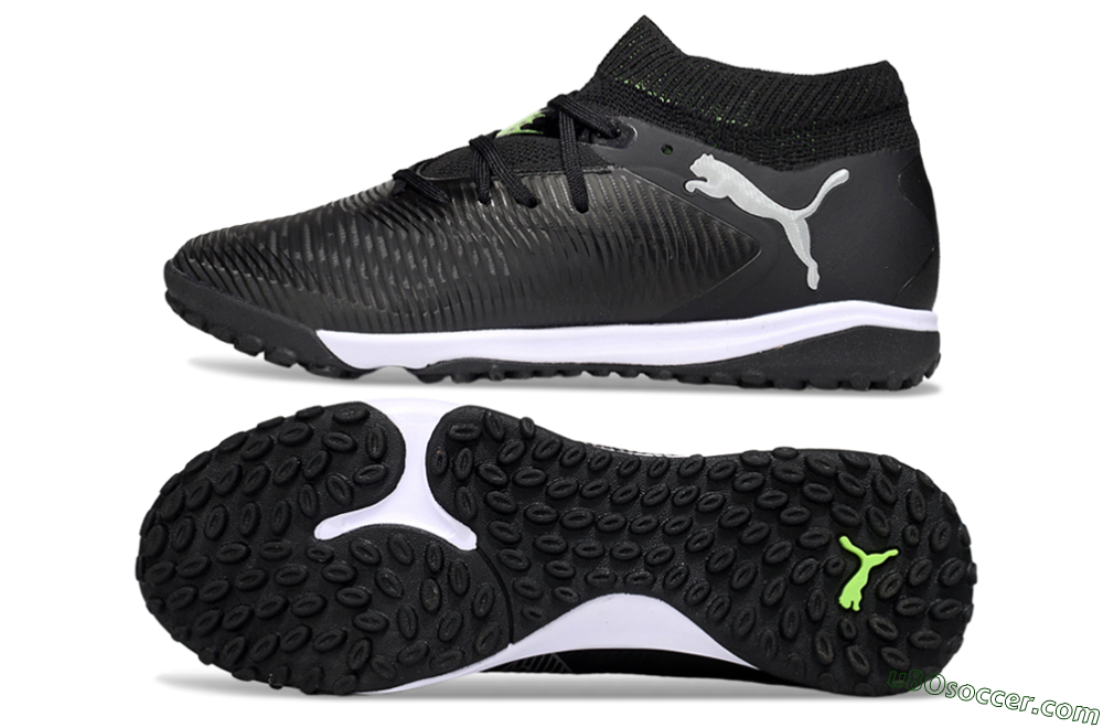 Puma Future 8 Ultimate TF Artificial Turf Soccer Shoes - Black/White 0