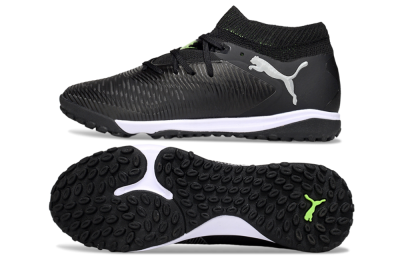 Puma Future 8 Ultimate TF Artificial Turf Soccer Shoes - Black/White