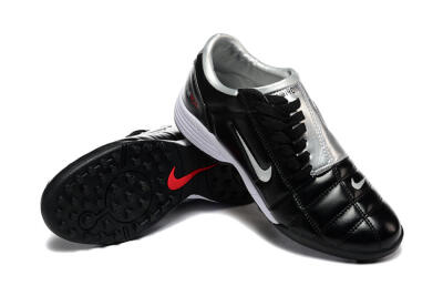 Nike Total 90 III TF Artificial Turf Soccer Shoes - Black/Silver/White