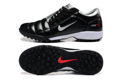 Nike Total 90 III TF Artificial Turf Soccer Shoes - Black/Silver/White