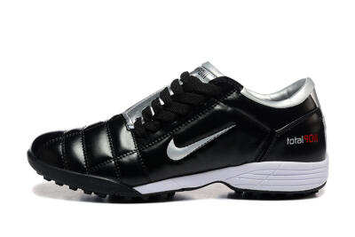 Nike Total 90 III TF Artificial Turf Soccer Shoes - Black/Silver/White