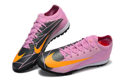 Nike Air Zoom Mercurial Vapor 16 Elite TF Artificial Turf Soccer Shoes - Pink/Yellow/Black