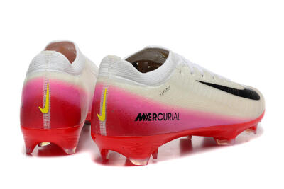 Nike Air Zoom Mercurial Vapor 16 Elite FG Firm Ground Soccer Cleats - Beige/Black/Red