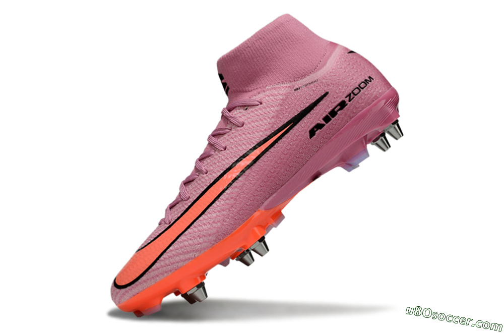 Nike Air Zoom Mercurial Superfly 10 Elite SG Soft Ground Soccer Cleats - Red/Black 5