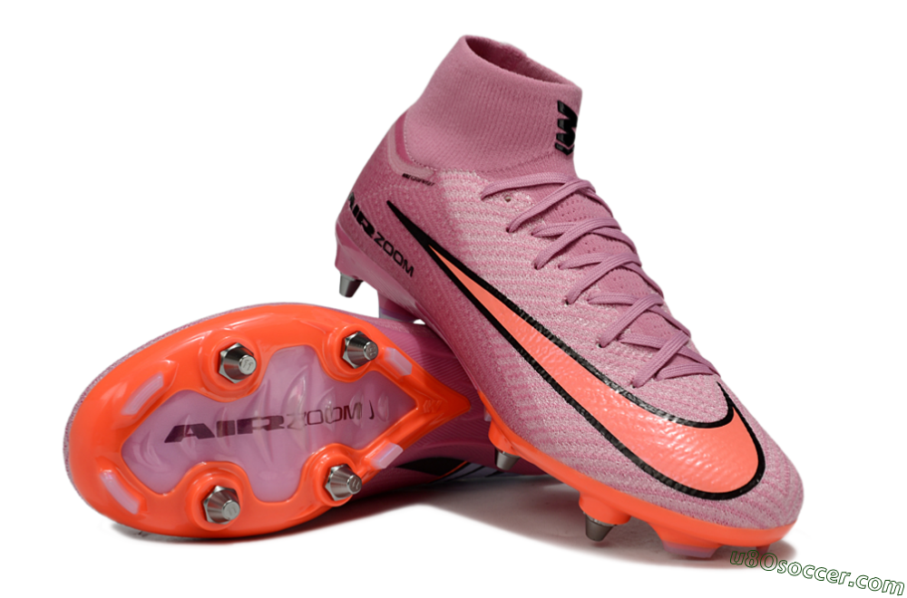 Nike Air Zoom Mercurial Superfly 10 Elite SG Soft Ground Soccer Cleats - Red/Black 3