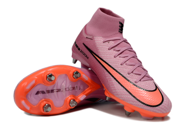 Nike Air Zoom Mercurial Superfly 10 Elite SG Soft Ground Soccer Cleats - Red/Black