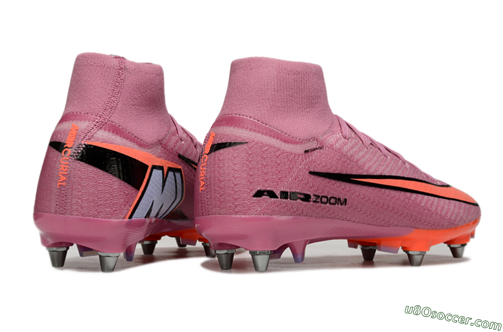 Nike Air Zoom Mercurial Superfly 10 Elite SG Soft Ground Soccer Cleats - Red/Black 6