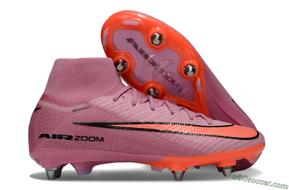 Nike Air Zoom Mercurial Superfly 10 Elite SG Soft Ground Soccer Cleats - Red/Black 1