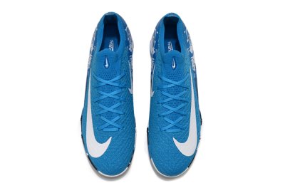 Nike Air Zoom Mercurial Vapor 16 Elite TF Artificial Turf Soccer Shoes - Blue/White/Black
