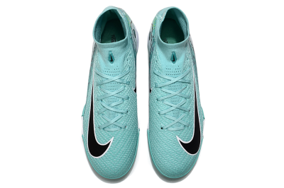 Nike Air Zoom Mercurial Superfly 10 Elite TF Artificial Turf Soccer Shoes - Jade/Black/White