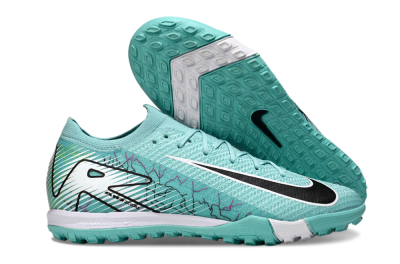 Nike Air Zoom Mercurial Vapor 16 Elite TF Artificial Turf Soccer Shoes - Jade/Black/White