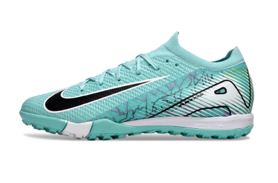 Nike Air Zoom Mercurial Vapor 16 Elite TF Artificial Turf Soccer Shoes - Jade/Black/White