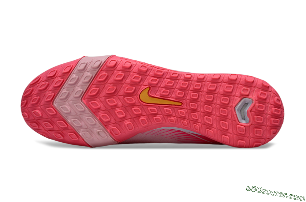 Nike Air Zoom Mercurial Superfly 10 Elite TF Artificial Turf Soccer Shoes - Pink/Red/Gold 6
