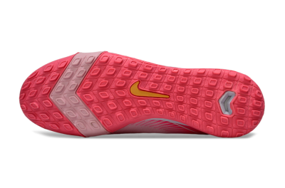 Nike Air Zoom Mercurial Superfly 10 Elite TF Artificial Turf Soccer Shoes - Pink/Red/Gold