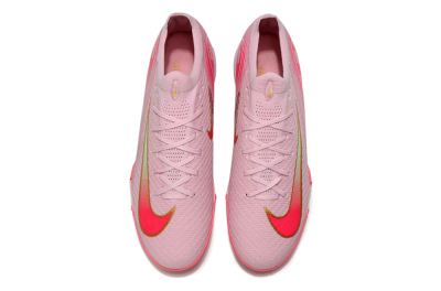 Nike Air Zoom Mercurial Vapor 16 Elite TF Artificial Turf Soccer Shoes - Pink/Gold/White