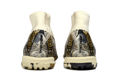 Nike Air Zoom Mercurial Superfly 10 Elite TF Artificial Turf Soccer Shoes - Beige/Black/Brown