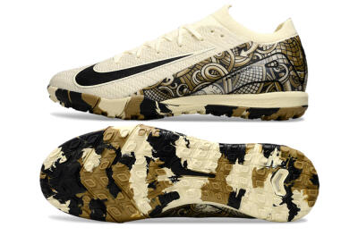 Nike Air Zoom Mercurial Vapor 16 Elite TF Artificial Turf Soccer Shoes - Beige/Black/Brown