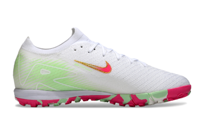 Nike Air Zoom Mercurial Vapor 16 Elite TF Artificial Turf Soccer Shoes - White/Red/Gold