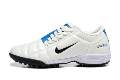 Nike Total 90 III TF Artificial Turf Soccer Shoes - Beige/Black/Blue