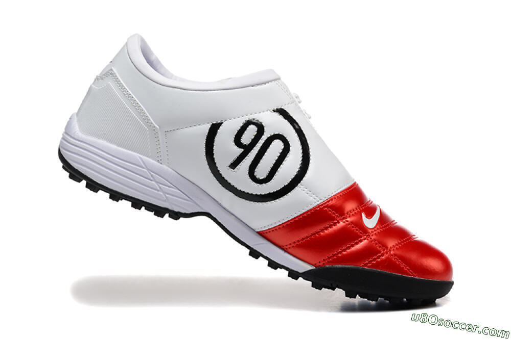 Nike Total 90 III TF Artificial Turf Soccer Shoes - Red/White/Black 7